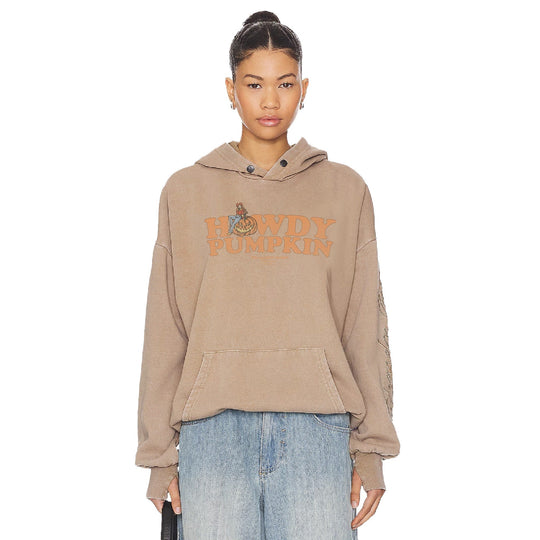 Oh Howdy Pumpkin - Hideout Hoodie - Camel Gold - The Laundry Room