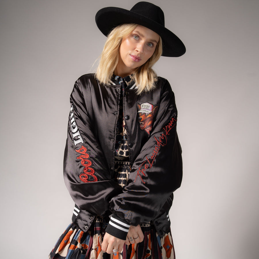 Beer Wolf - Stadium Jacket - Black - The Laundry Room