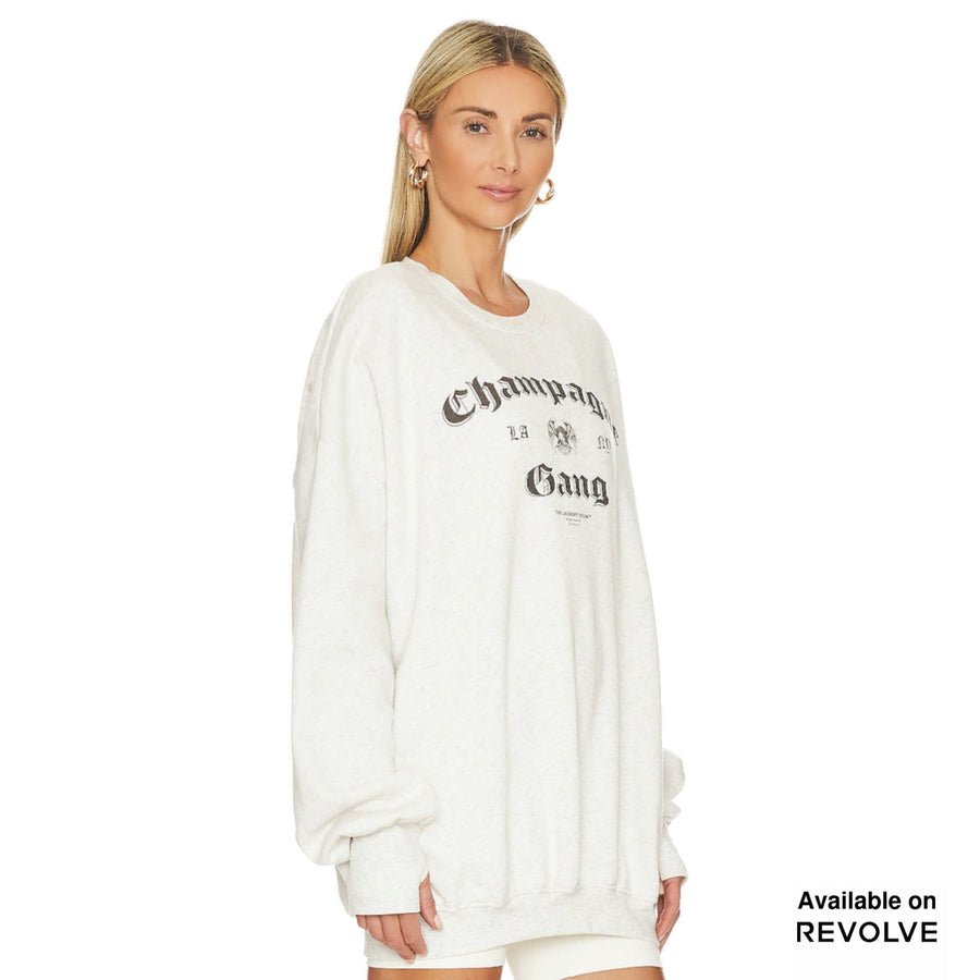 Champagne Gang - Jump Jumper - Pebble Heather - The Laundry Room