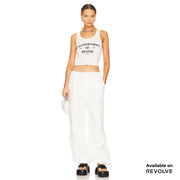 Champagne Gang - Rib Tank - White - The Laundry Room