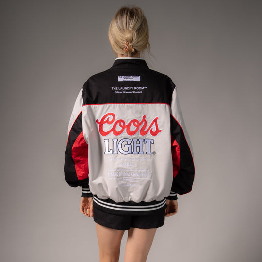 Coors Light Official Tm - Racing Jacket - Black - The Laundry Room