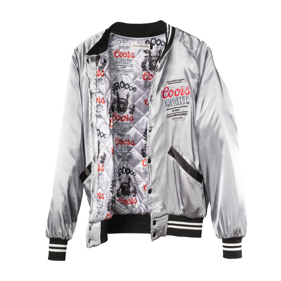 Coors Light Official Tm - Stadium Jacket - Silver - The Laundry Room