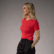 Essentials - Baby Tee - Vintage Red - The Laundry Room