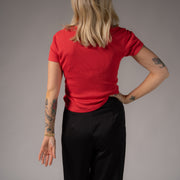 Essentials - Baby Tee - Vintage Red - The Laundry Room