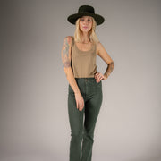 Essentials - Boxy Tank - Camel Gold - The Laundry Room