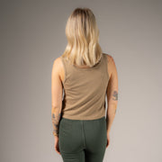 Essentials - Boxy Tank - Camel Gold - The Laundry Room