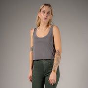 Essentials - Boxy Tank - Gravity Grey - The Laundry Room