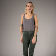 Essentials - Boxy Tank - Gravity Grey - The Laundry Room