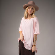Essentials - Oversized Tee - Blush Pink - The Laundry Room