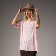 Essentials - Oversized Tee - Blush Pink - The Laundry Room