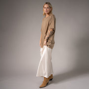 Essentials - Oversized Tee - Camel Gold - The Laundry Room