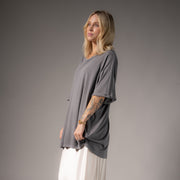 Essentials - Oversized Tee - Gravity Grey - The Laundry Room