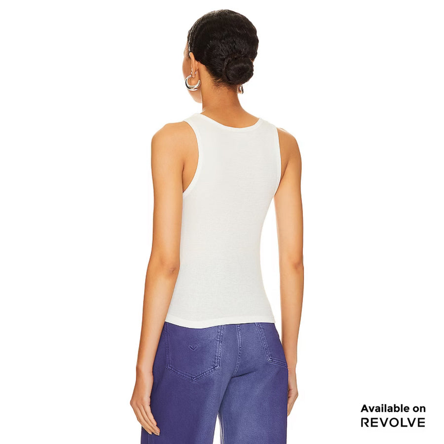 Essentials - Rib Tank - White - The Laundry Room