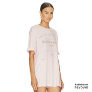 Saint Barth 89 - Oversized Tee - Blush Pink - The Laundry Room
