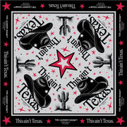 This Ain'T Texas - Silky Bandana - Black - The Laundry Room