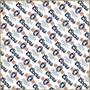 Coors Original Printed - Silky Bandana - White - The Laundry Room