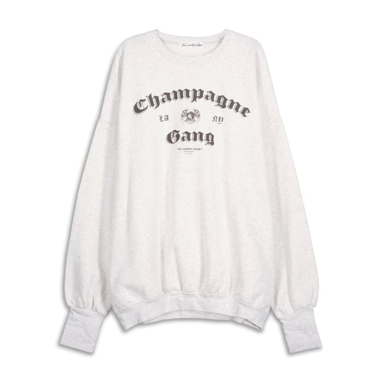 Champagne Gang - Jump Jumper - Pebble Heather Pebble Heather / XS