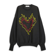 Burn Heart - Jump Jumper - Black Black / XS