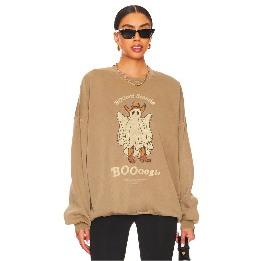 Boooot Scootin Boooogie - Jump Jumper - Camel Gold - The Laundry Room