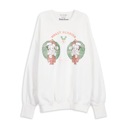 Holly Berries - Jump Jumper - White White / XS