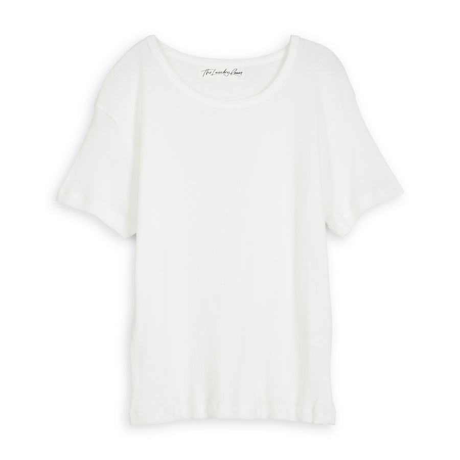 Essentials - Baby Tee - White White / XS