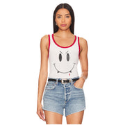 Blood Sucker - Rib Tank - White & Red - The Laundry Room