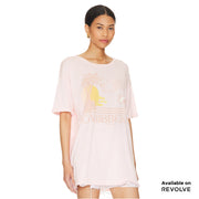 Cooler In The Caribbean - Oversized Tee - Blush Pink Blush Pink / XS