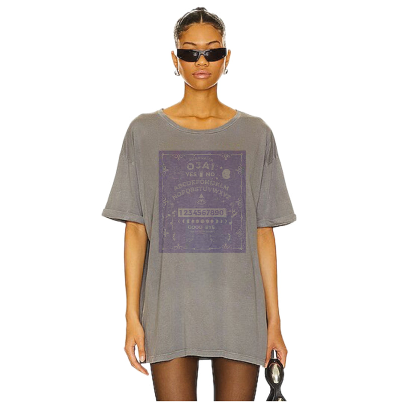 Spooky Ojai - Oversized Tee - Gravity Grey - The Laundry Room