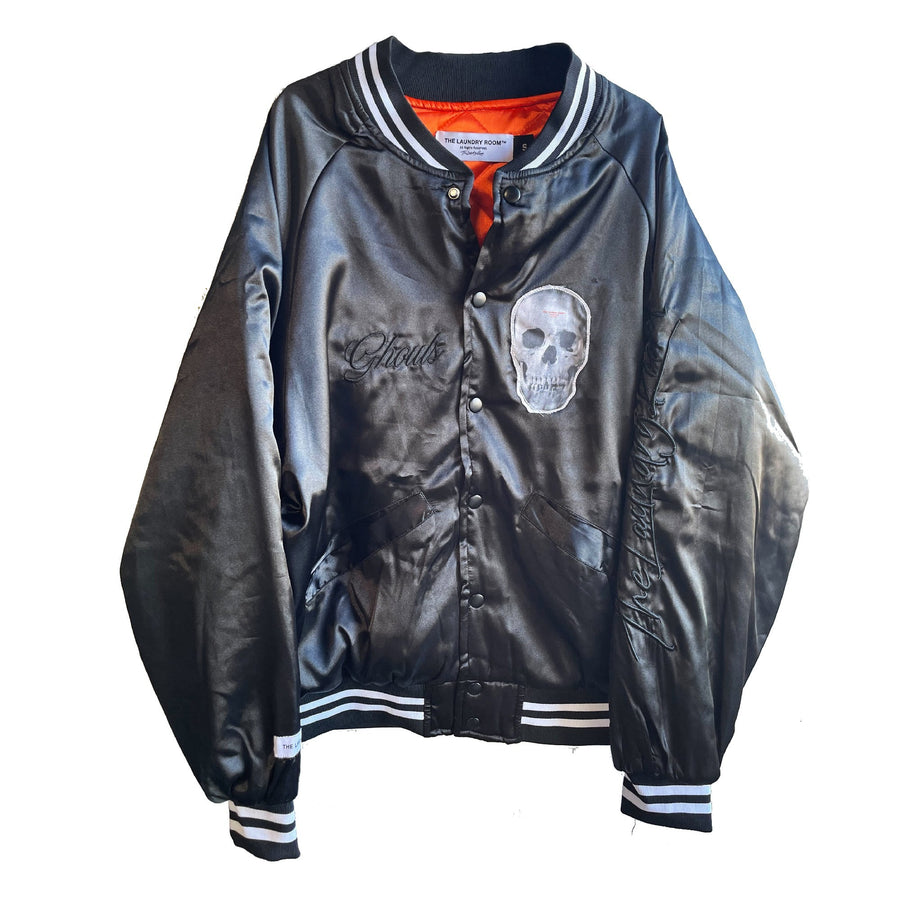 Tales Patchwork - Stadium Jacket - Black - The Laundry Room