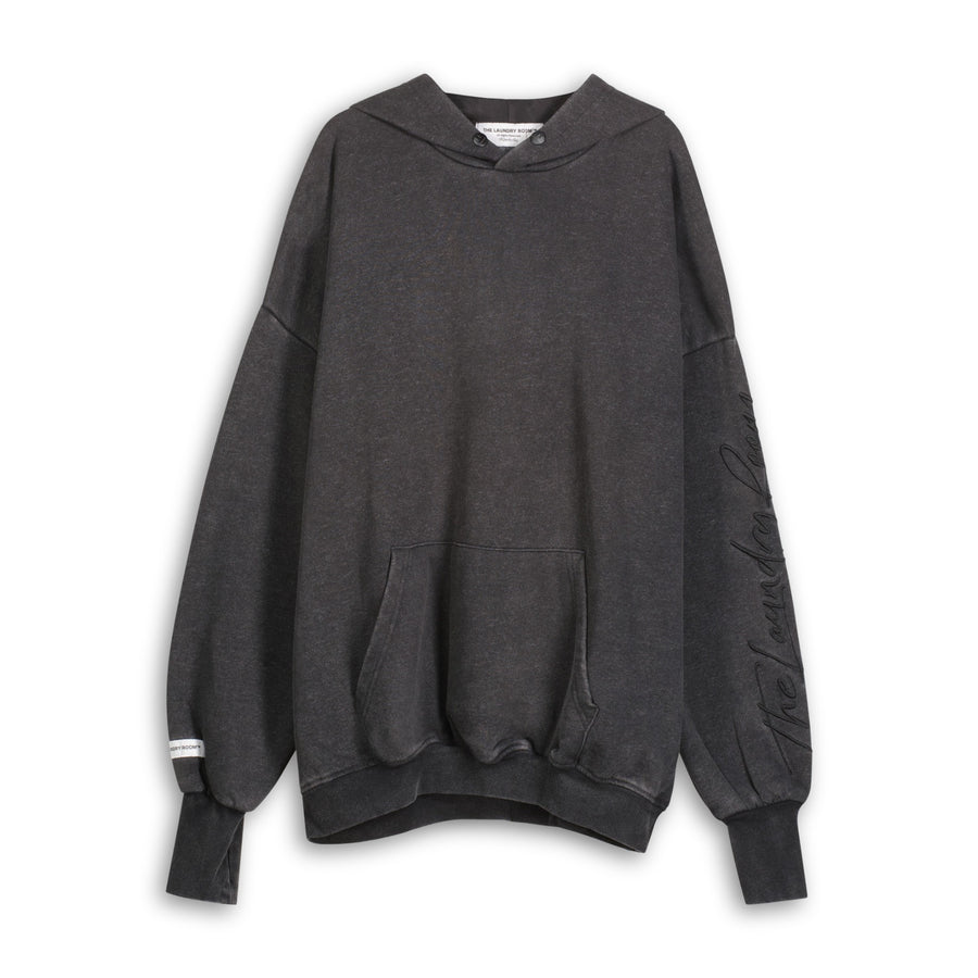 Essentials - Hideout Hoodie - Black Snow - The Laundry Room