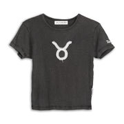 Taurus Stitch - Baby Tee - Black Snow - The Laundry Room