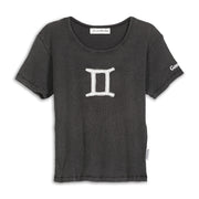 Gemini Stitch - Baby Tee - Black Snow - The Laundry Room