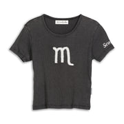 Scorpio Stitch - Baby Tee - Black Snow - The Laundry Room