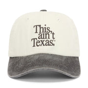 This Ain'T Texas Official Tm - Papa Cap - Bone & Black Snow - The Laundry Room