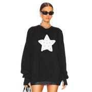 Rhinestone Star - Jump Jumper - Black Snow - The Laundry Room