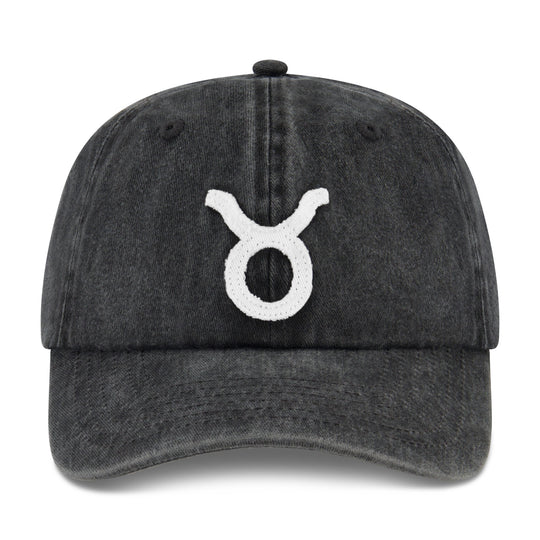 Vintage Taurus - Papa Cap - Black Snow - The Laundry Room