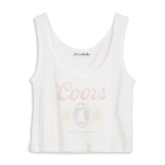 Coors Original - Boxy Tank - White - The Laundry Room