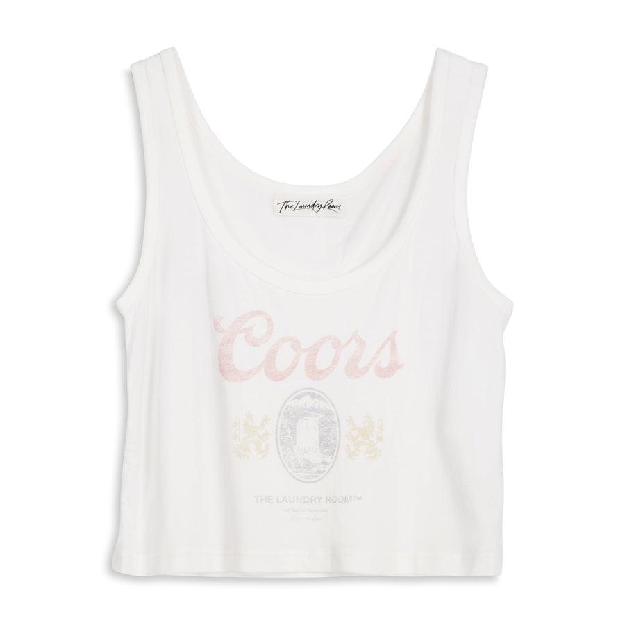Coors Original - Boxy Tank - White - The Laundry Room