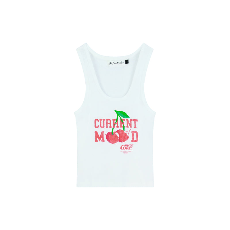 Current Mood - Rib Tank - White - The Laundry Room