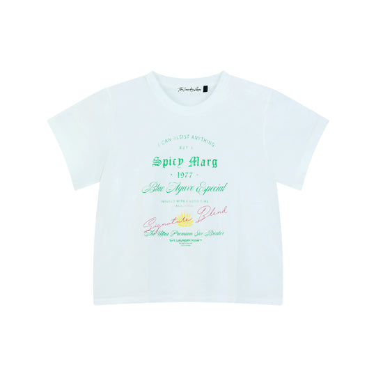 Can'T Resist A Spicy Marg - Perfect Tee - White - The Laundry Room