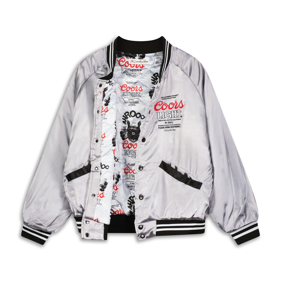 Coors Light Official Tm - Stadium Jacket - Silver - The Laundry Room