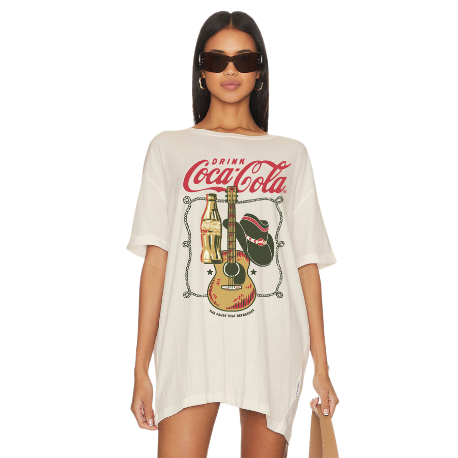 Coca Cola Country - Oversized Tee - Bone - The Laundry Room