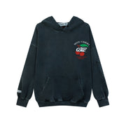 Mon Cheri Cherry Coke Branch - Hideout Hoodie - Black Snow - The Laundry Room