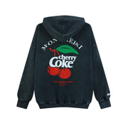 Mon Cheri Cherry Coke Branch - Hideout Hoodie - Black Snow - The Laundry Room