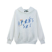 Apres Ski Savoie France - Hideout Hoodie - Pebble Heather - The Laundry Room