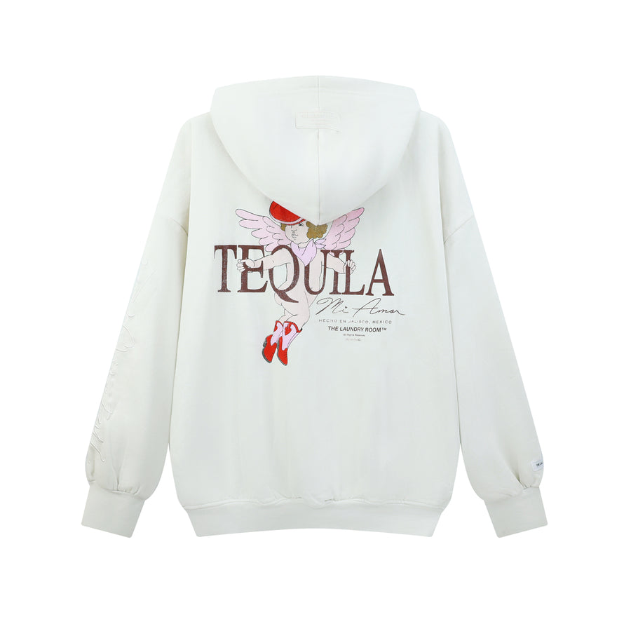 Tequila Mi Amor - Hideout Hoodie - Bone - The Laundry Room