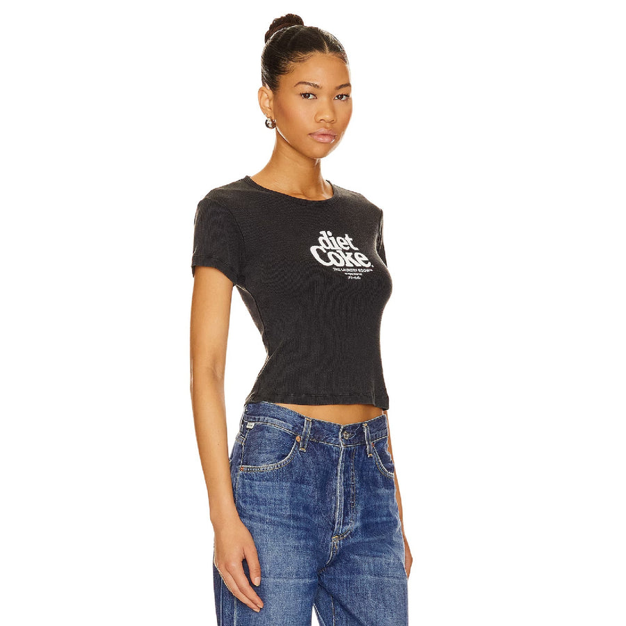 Diet Coke - Baby Tee - Black Snow - The Laundry Room