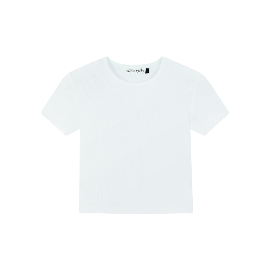Essentials - Baby Tee - White - The Laundry Room