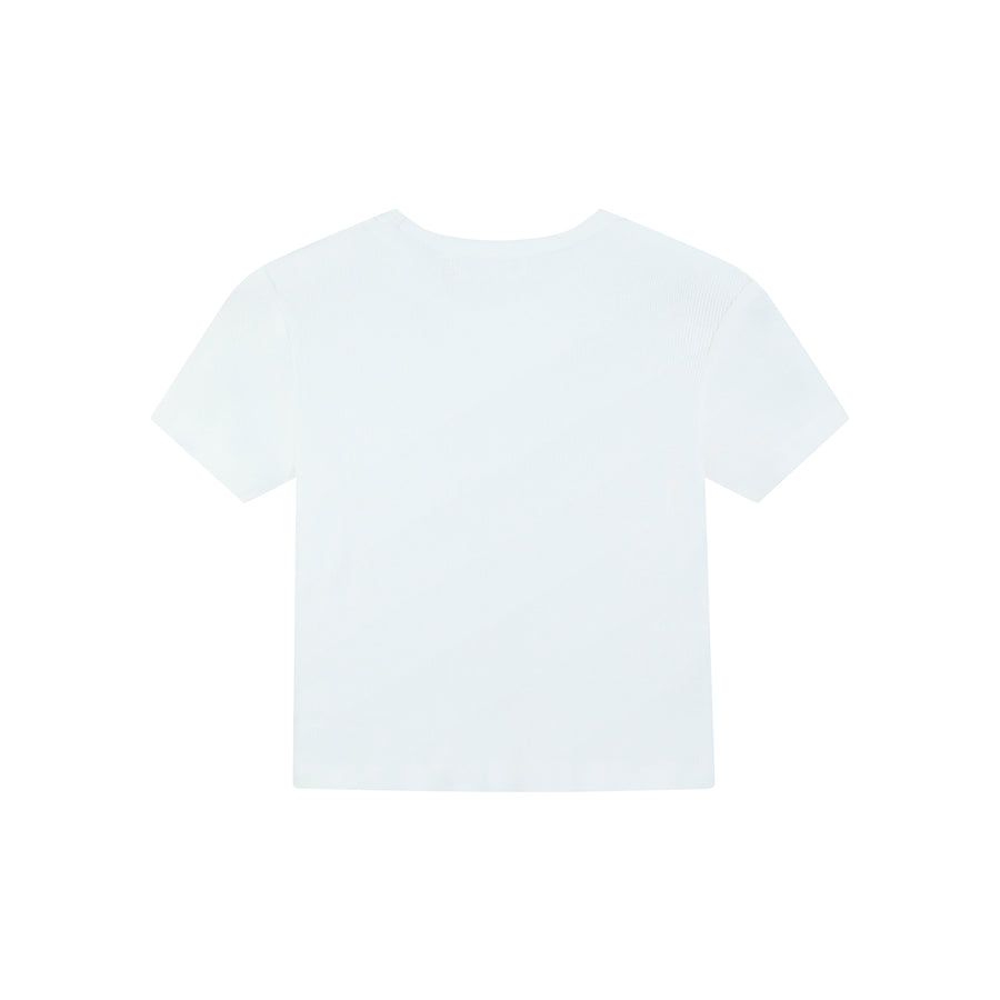 Essentials - Baby Tee - White - The Laundry Room