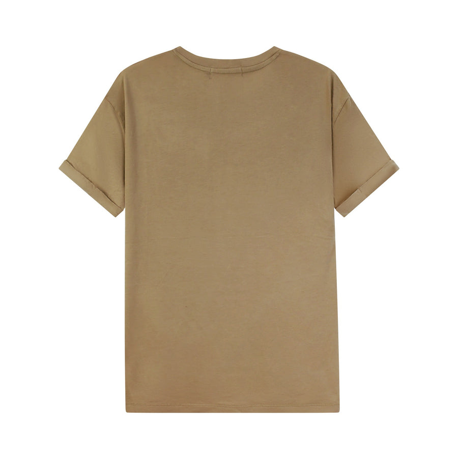 Howdy Love - Oversized Tee - Camel Gold - The Laundry Room